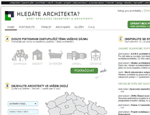 Tablet Screenshot of hledame-architekta.cz